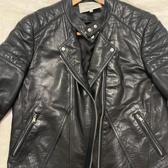 Philip Lim leather moto jacket - Picture 6 of 6